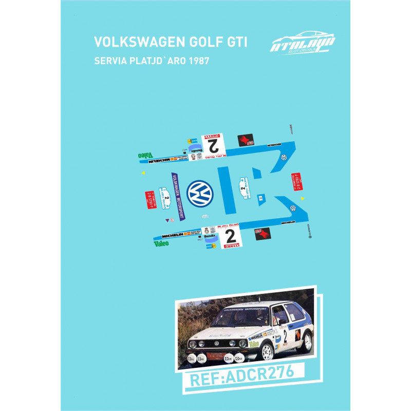Volkswagen Golf GTI Servia Platjad'Aro 1987