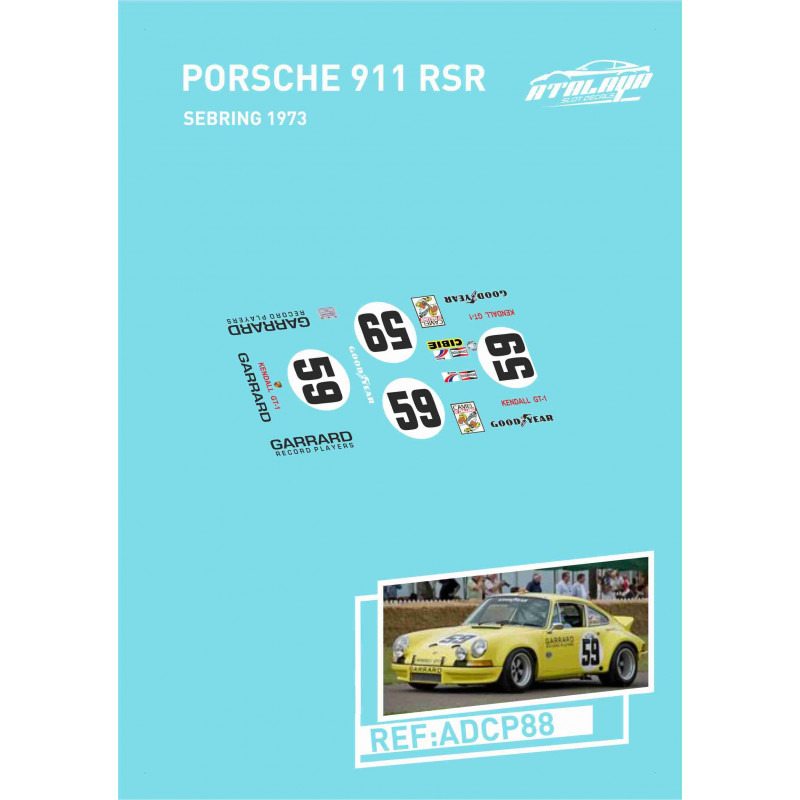 Porsche 911 RSR Sebring 1973
