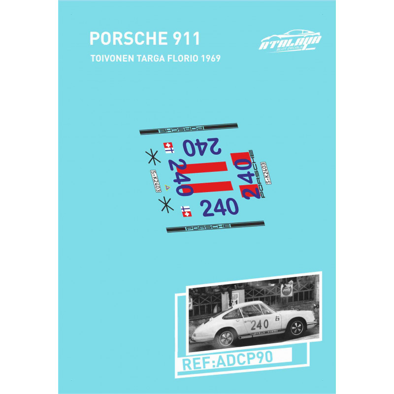 Porsche 911 Toivonen Targa Florio 1969