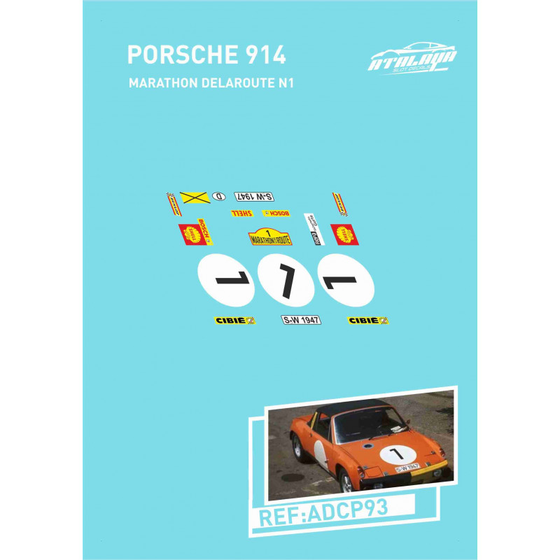 Porsche 914 Marathondelaroute N#1