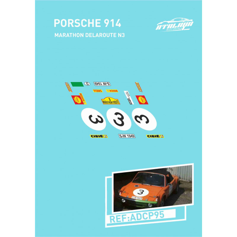 Porsche 914 Marathondelaroute N3
