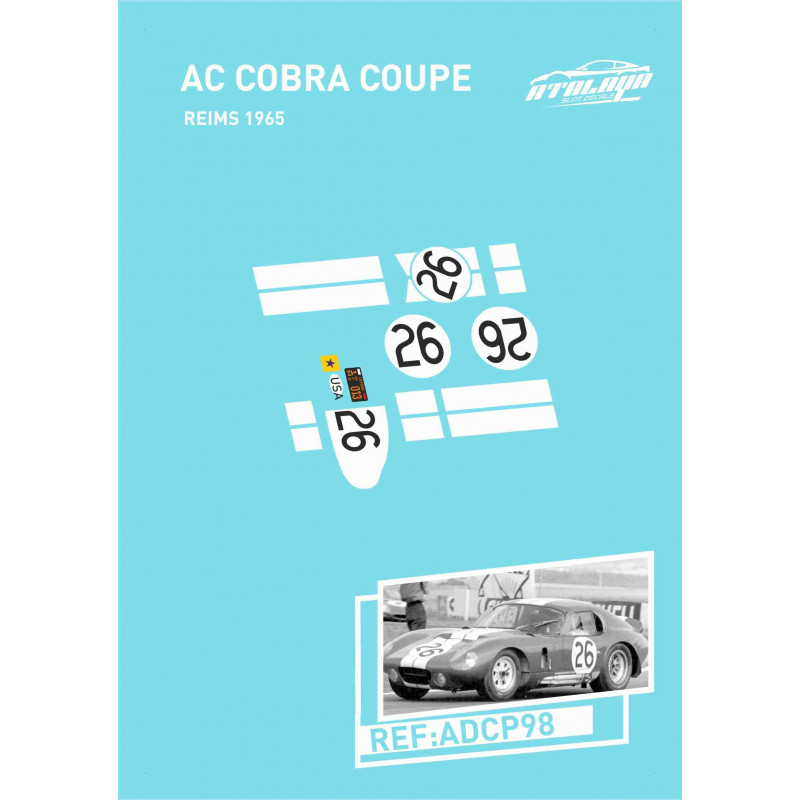 AC Cobra Coupe Reims 1965