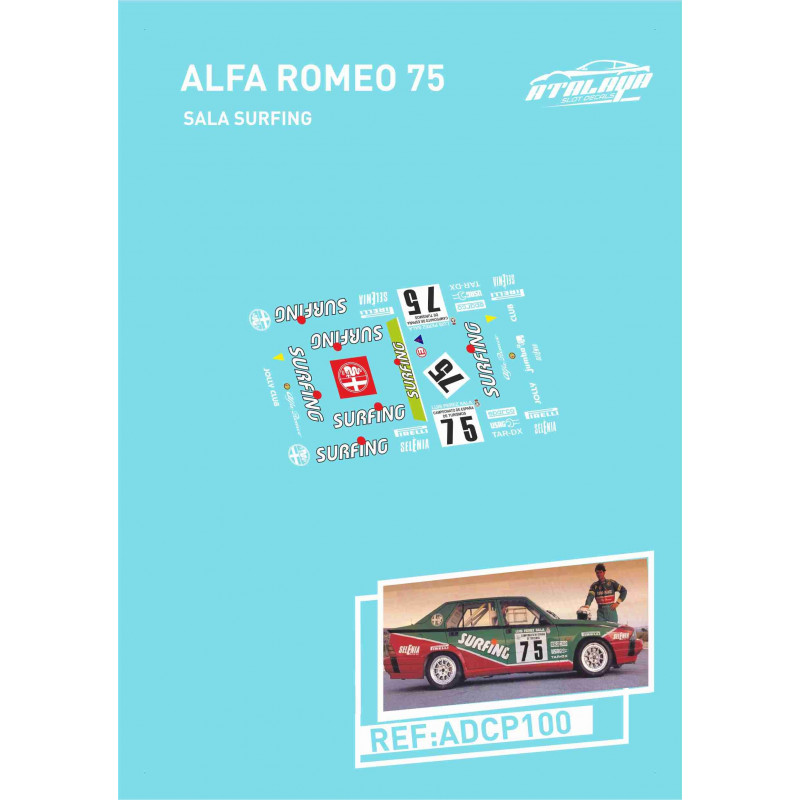 Alfa Romeo 75 Sala Surfing