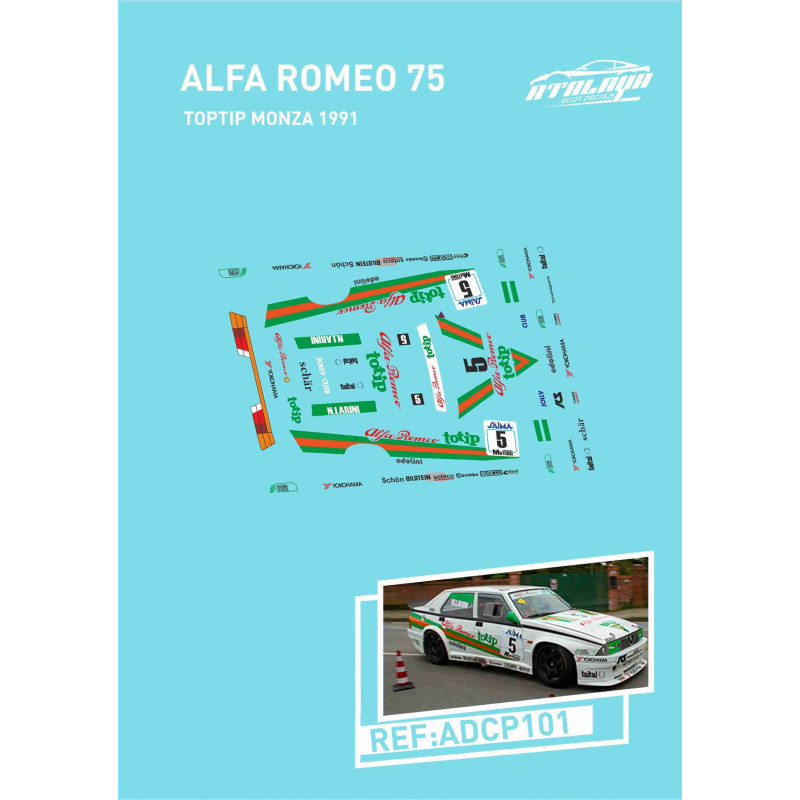 Alfa Romeo 75 Totip Monza 1991