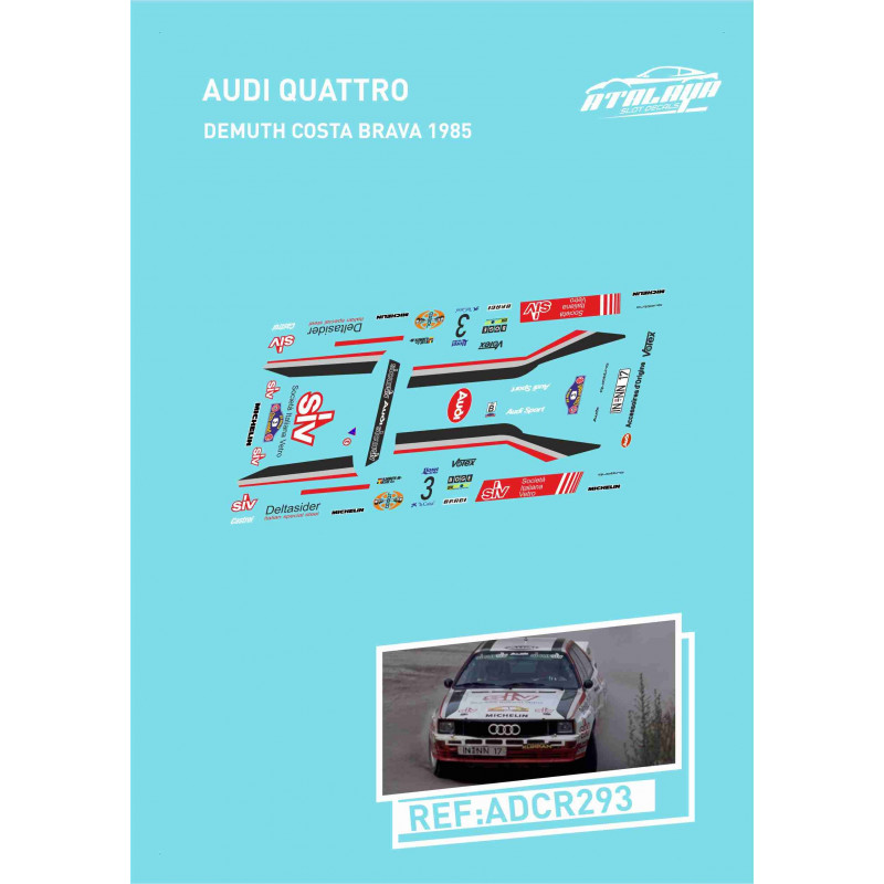 Audi Quattro Demuth Costa Brava 1985