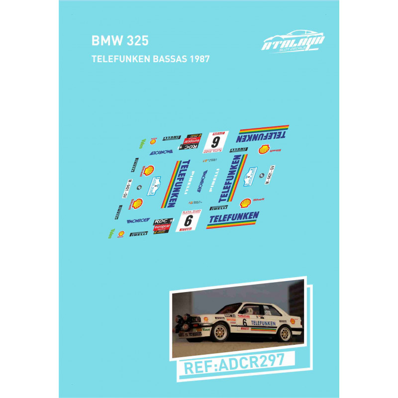 BMW 325 Telefunken Bassas 1987