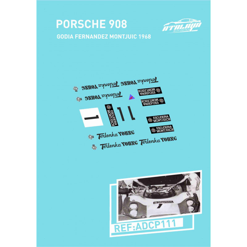Porsche 908-2 Godia Fernandez Montjuic 1968