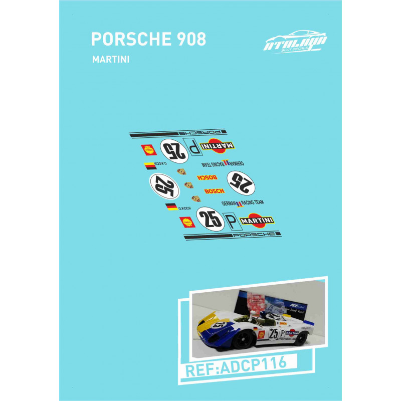 Porsche 908 Martini