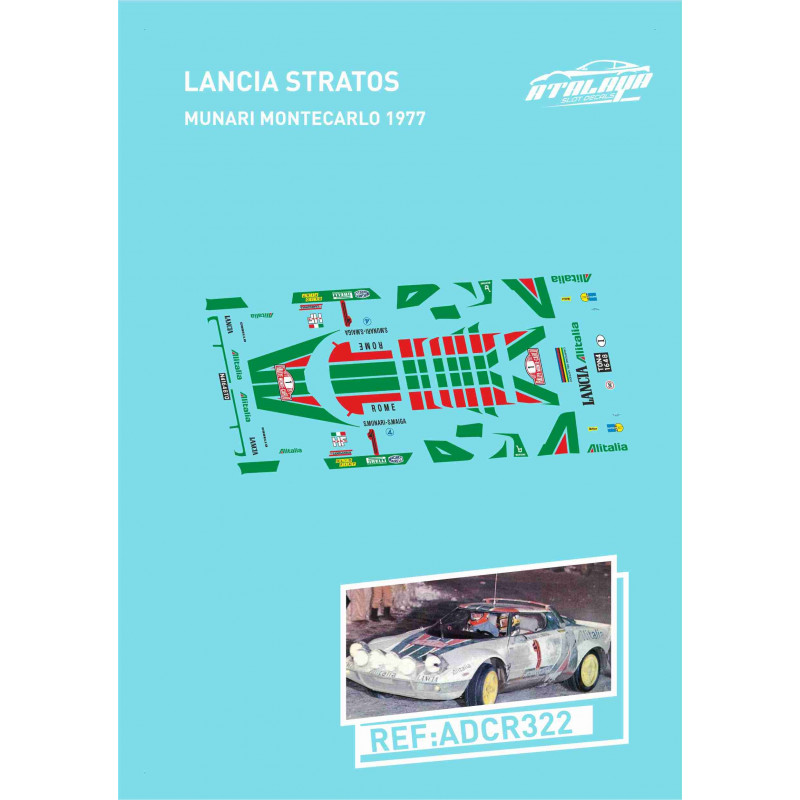 Lancia Stratos Munari Monte Carlo 1977