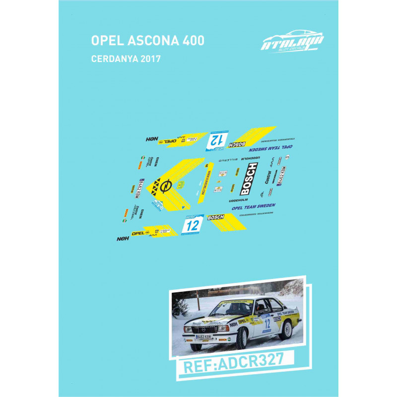 Opel Ascona 400 CERDANYA 2017