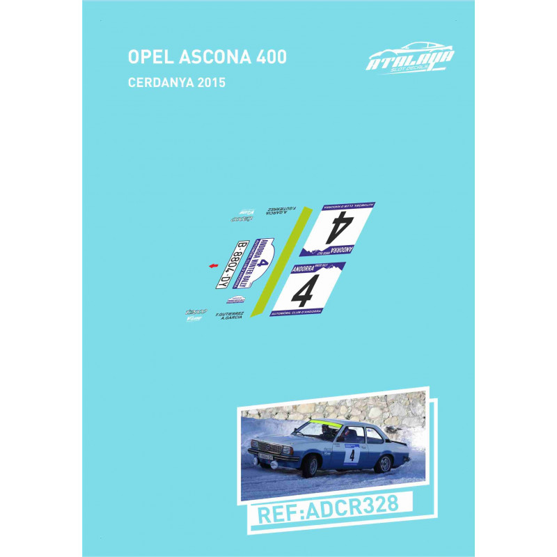 Opel Ascona 400 CERDANYA 2015