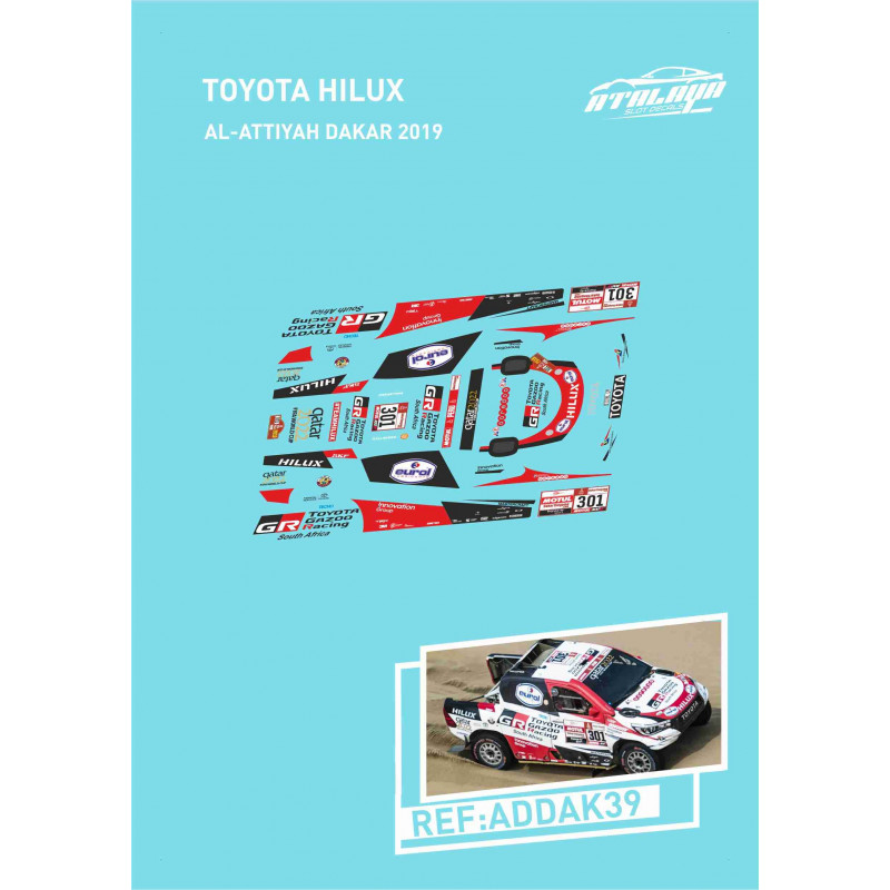 Toyota Hilux Al-Attiyah Dakar 2019