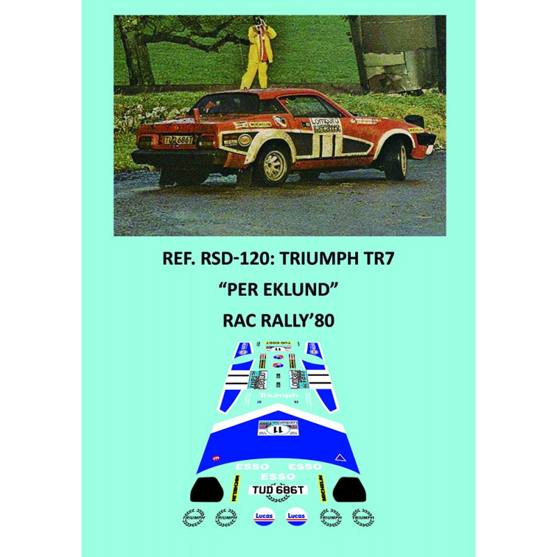 Triumph TR7 Eklund RAC 1980