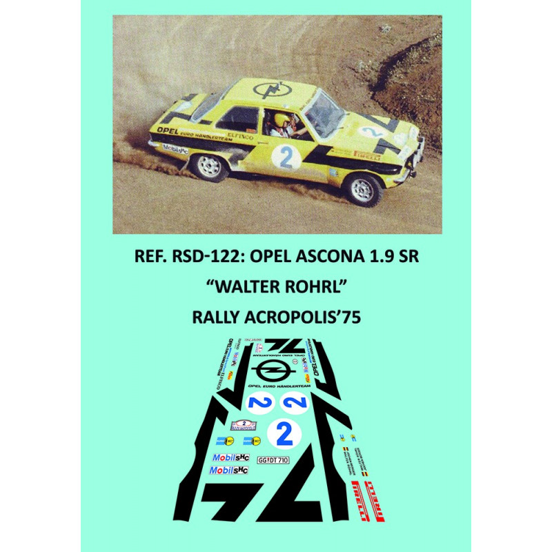 Opel Ascona 1.9SR Rohrl Acropolis 1975