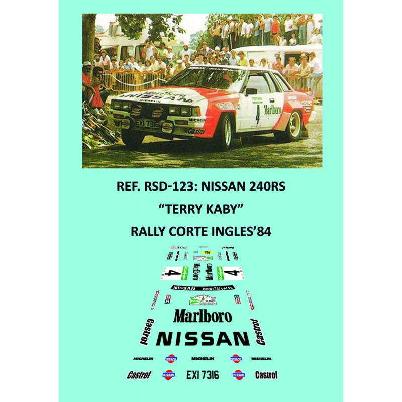 Nissan 240RS Kaby Corte Ingles 1984