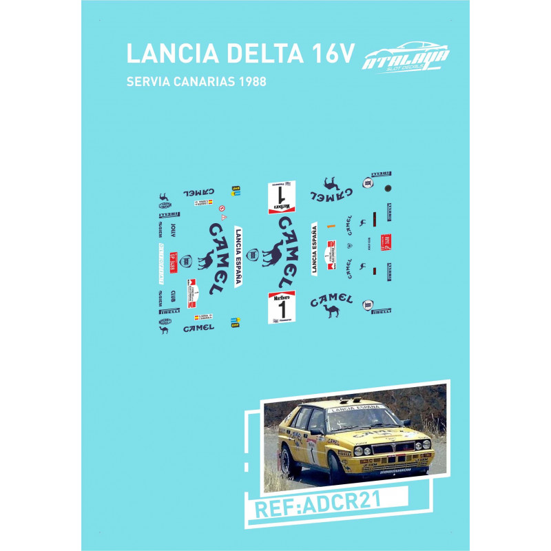 Lancia Delta 16v Servia Canarias 88