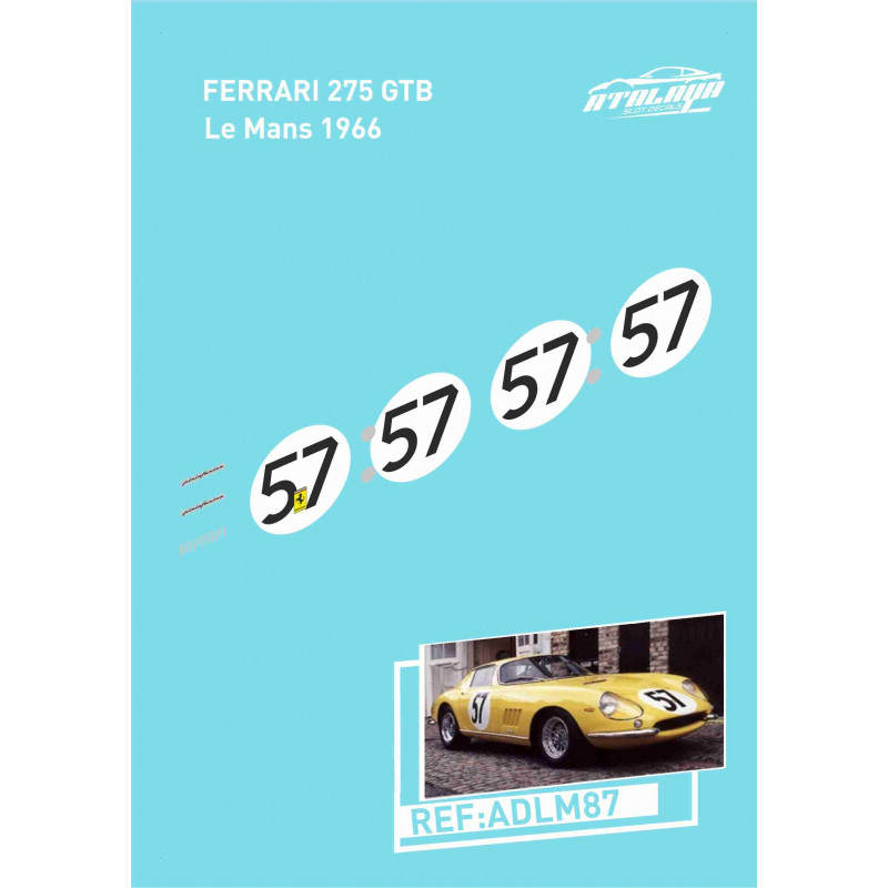 Ferrari 275 GB4 Le mans 1966