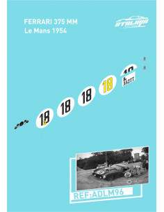 Ferrari 375 MM Le Mans 1954