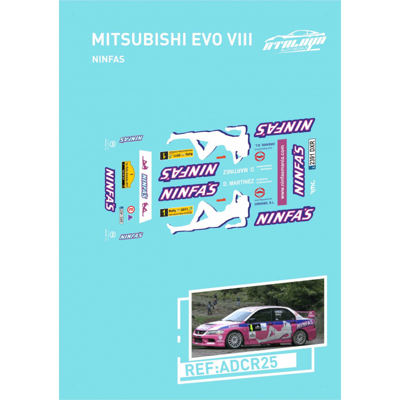Mitsubishi EvoVIII Ninfas