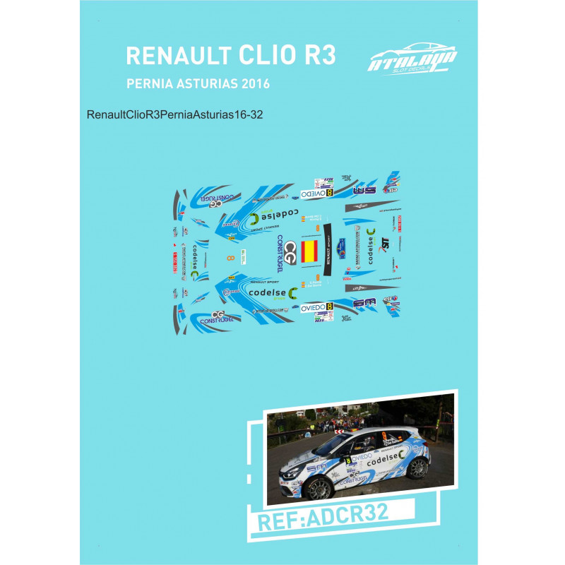 Renault Clio R3 Pernia Asturias 2016