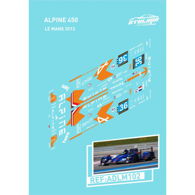 Alpine 450 Le Mans 2013
