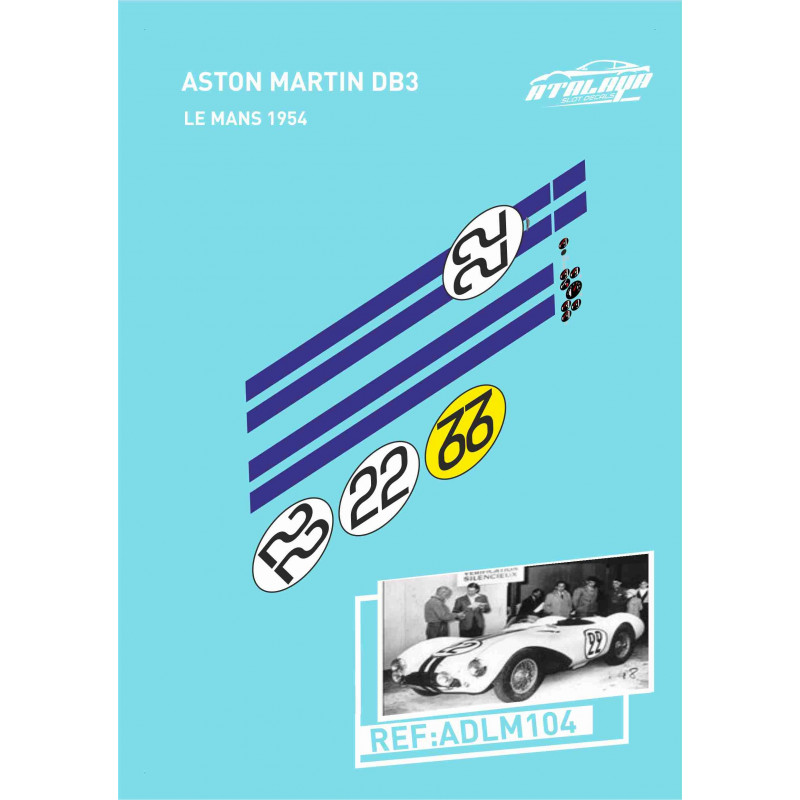 Aston Martin DB3 Le Mans 1954