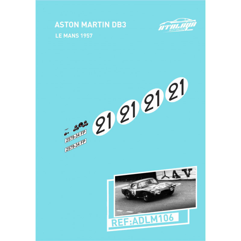 Aston Martin DB3 Le Mans 1957