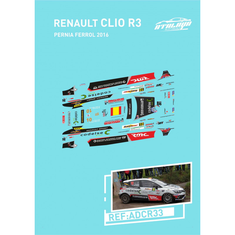 Renault Clio R3 Pernia Ferrol 2016