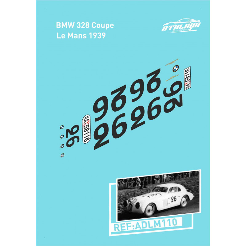 BMW 328 Coupe Le Mans 1939