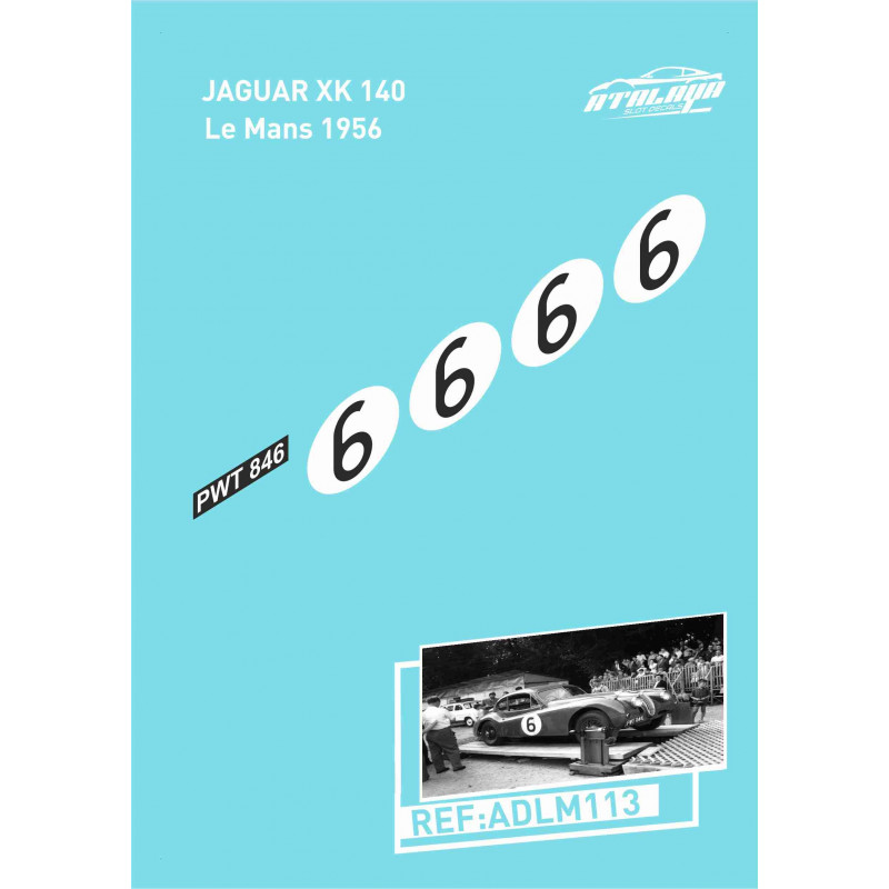 Jaguar XK 140 Le Mans 1956