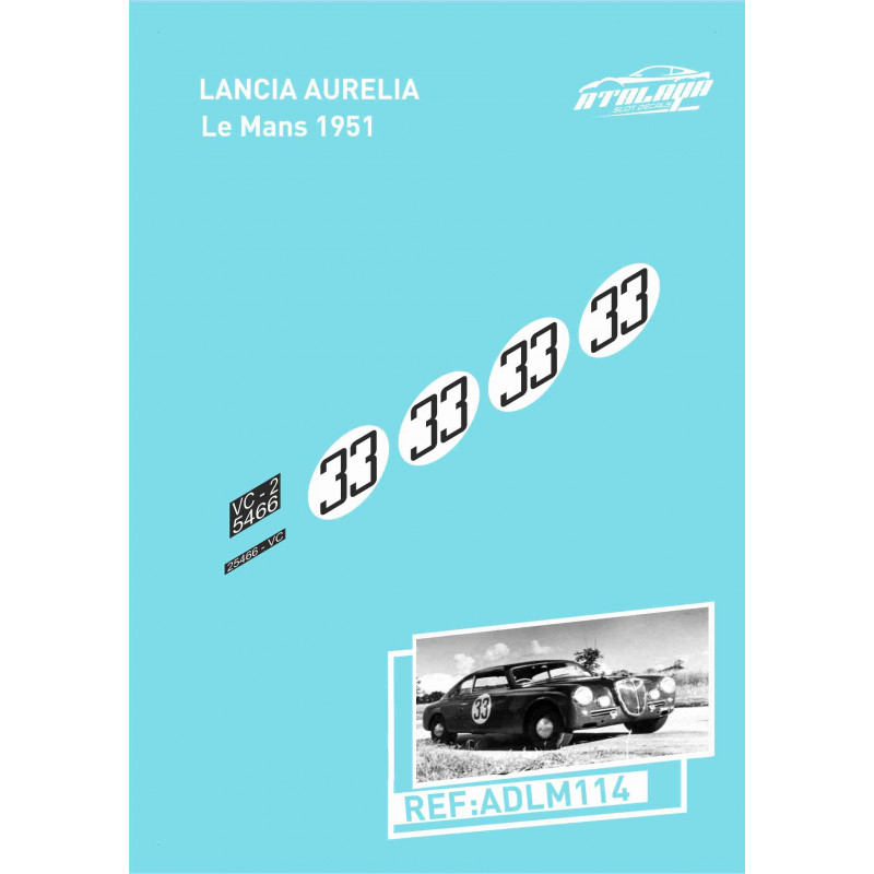 Lancia Aurelia Le Mans 1951