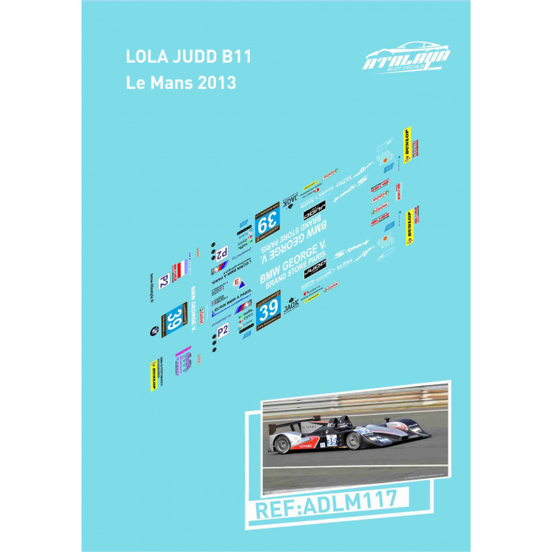 Lola Judd B11 Le Mans 2013