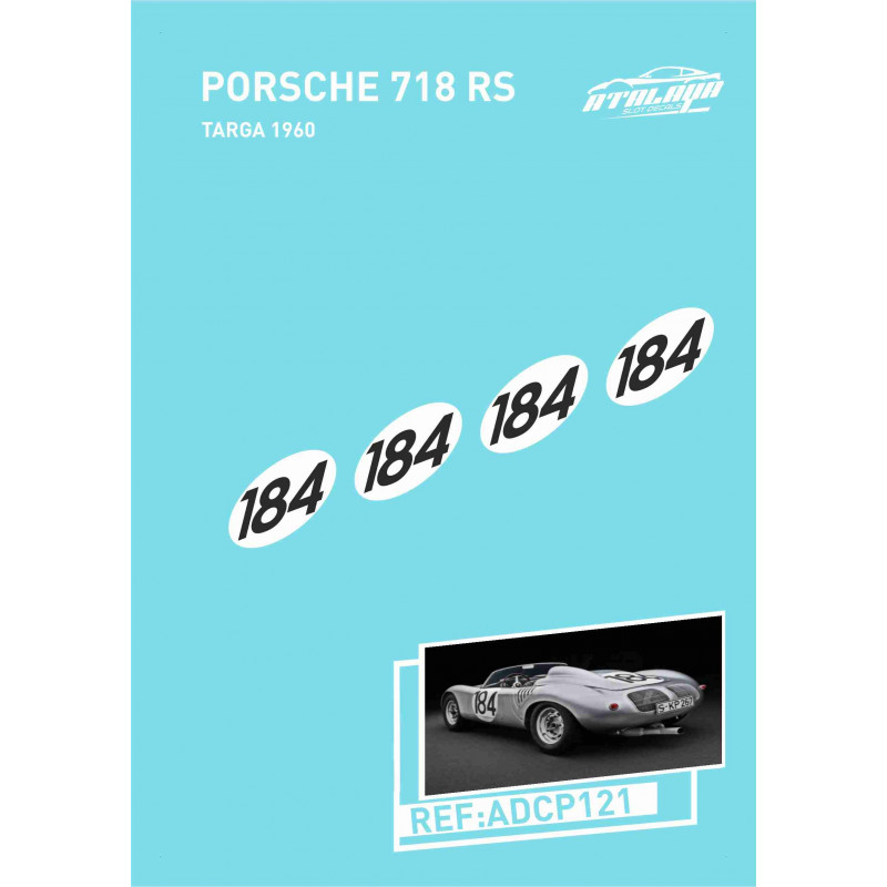 Porsche 718 RS Targa 1960