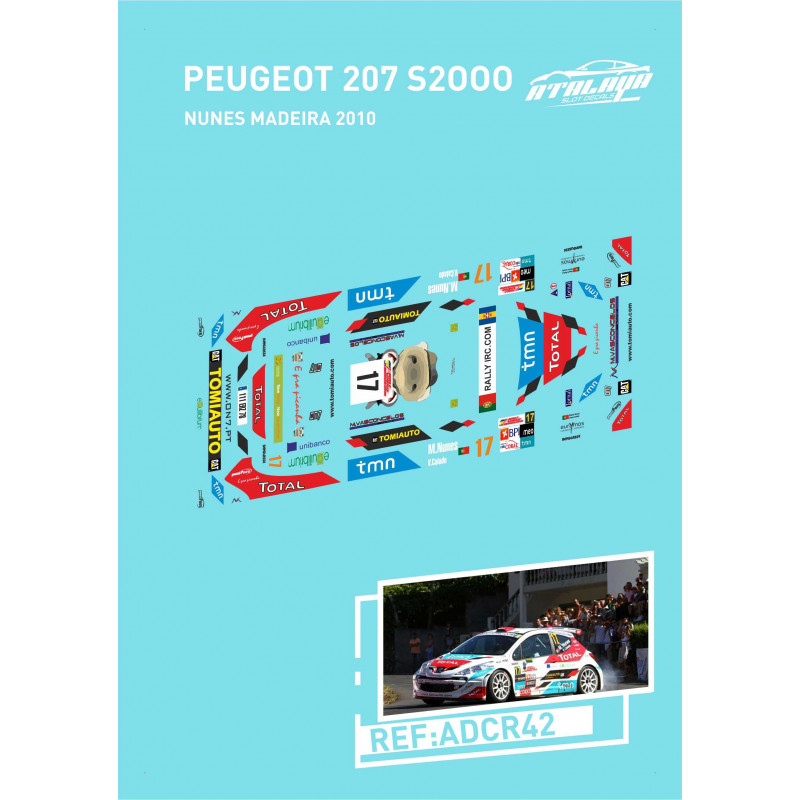 Peugeot 207 S2000 Nunes Madeira 2010