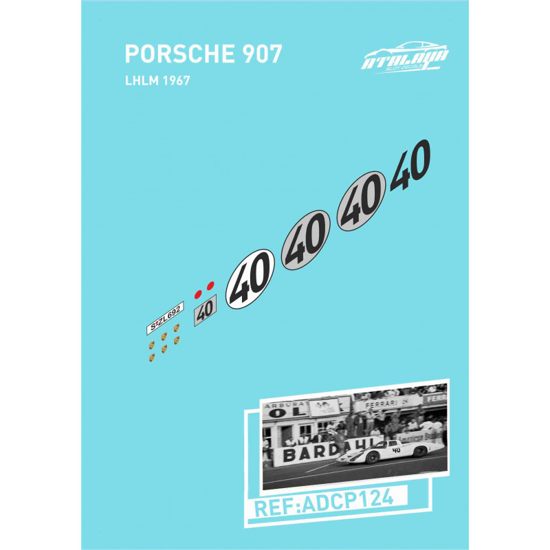 Porsche 907 LHLM 1967