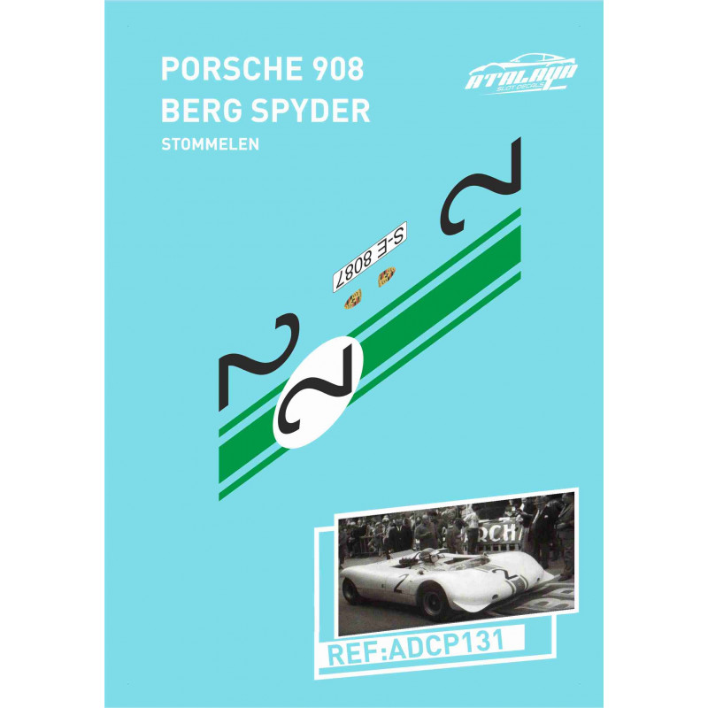 Porsche 909 Berg Spyder Stommelen