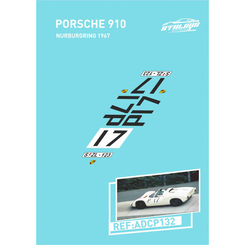 Porsche 910 Nurburgring 1967