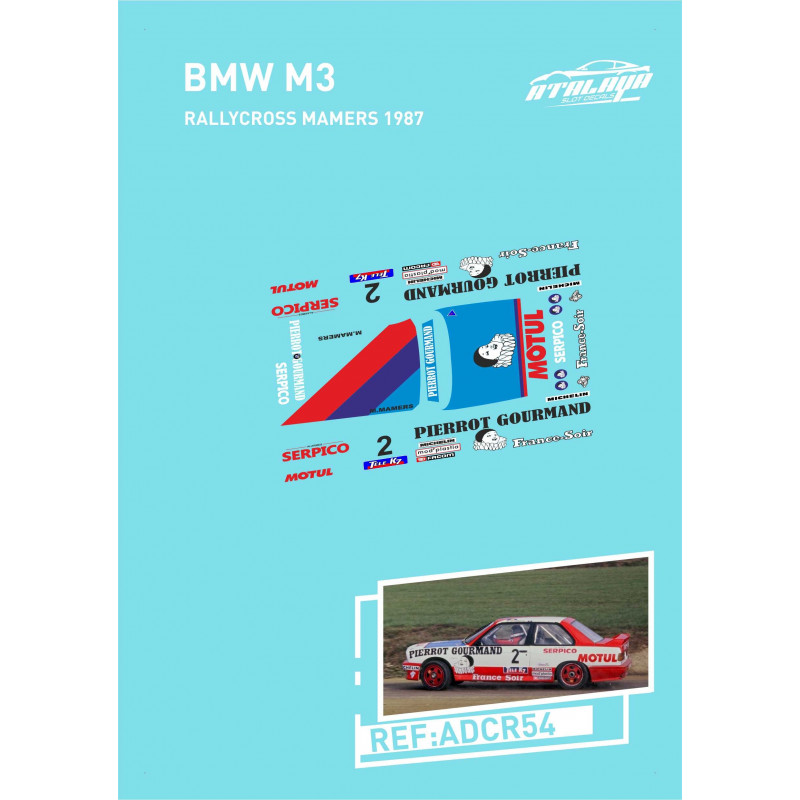 BMW M3 Rallycross Mamers 1987