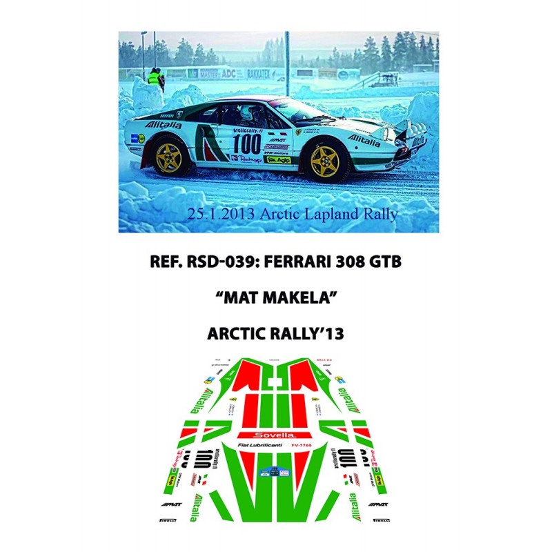 Ferrari 308 GTB Makela Arctic 2013
