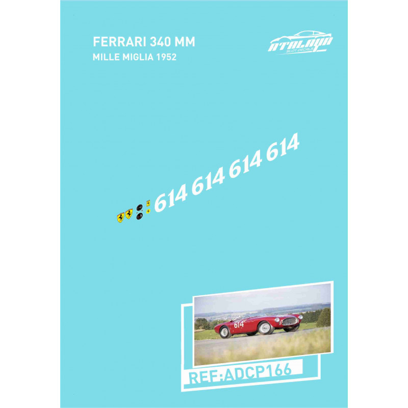 Ferrari 340 MM Mille Miglia 1952