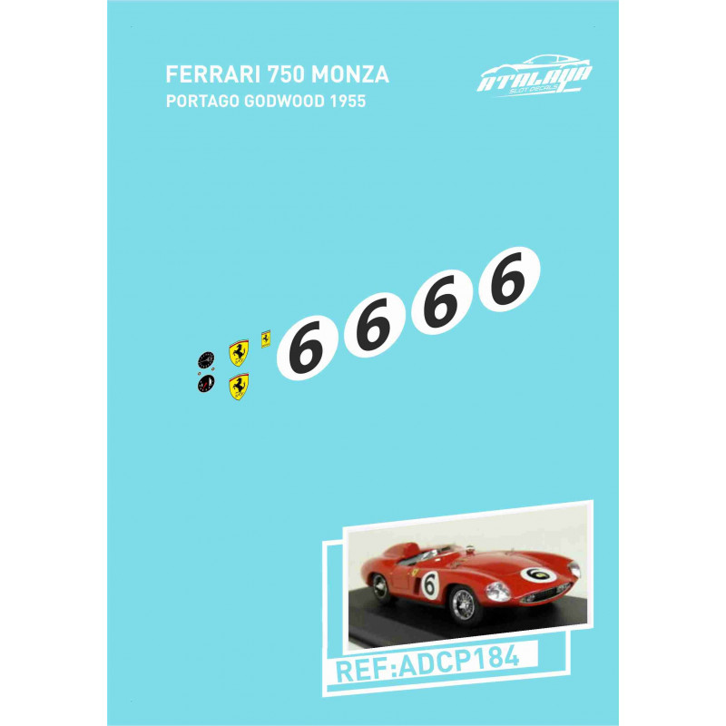Ferrari 750 Monza Portago Godwood 1955