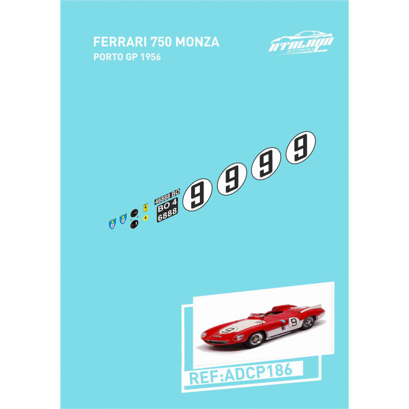Ferrari 750 Monza Porto GP 1956