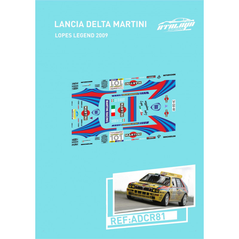 Lancia Delta Martini Lopes Legend 2009
