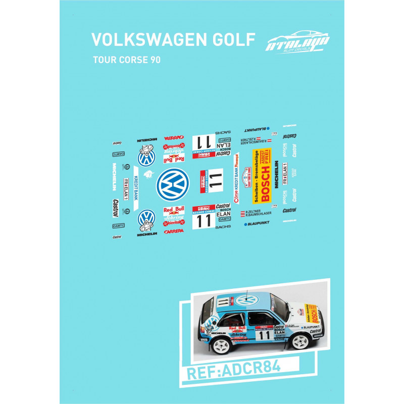 Volkswagen Golf GTI Tour Corse 1990