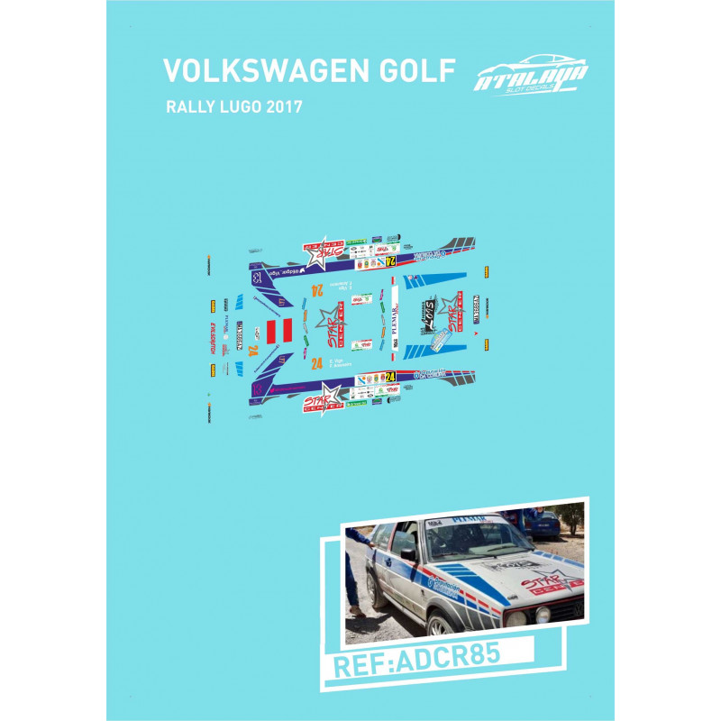 VW Golf Vigo Rally Lugo 2017