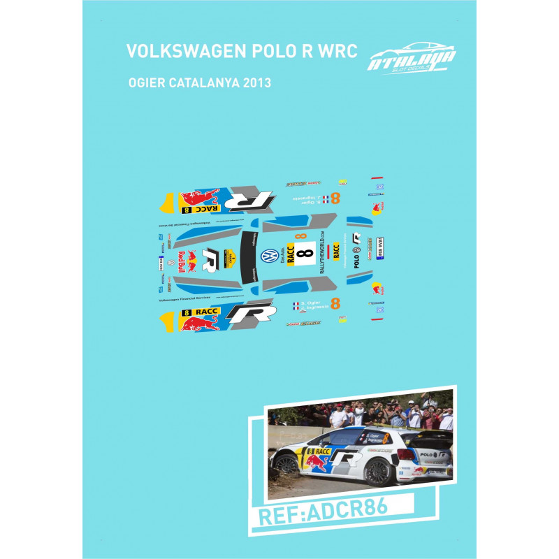 VW Polo R WRC Ogier Catalunya 2013