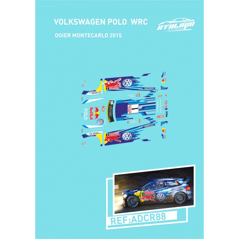 VW Polo WRC Montecarlo 2015