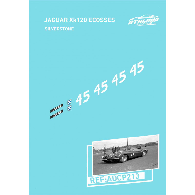 Jaguar XK120 Ecosse Silverstone