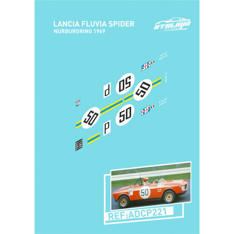 Lancia Fulvia Spider Nurburgring 1969