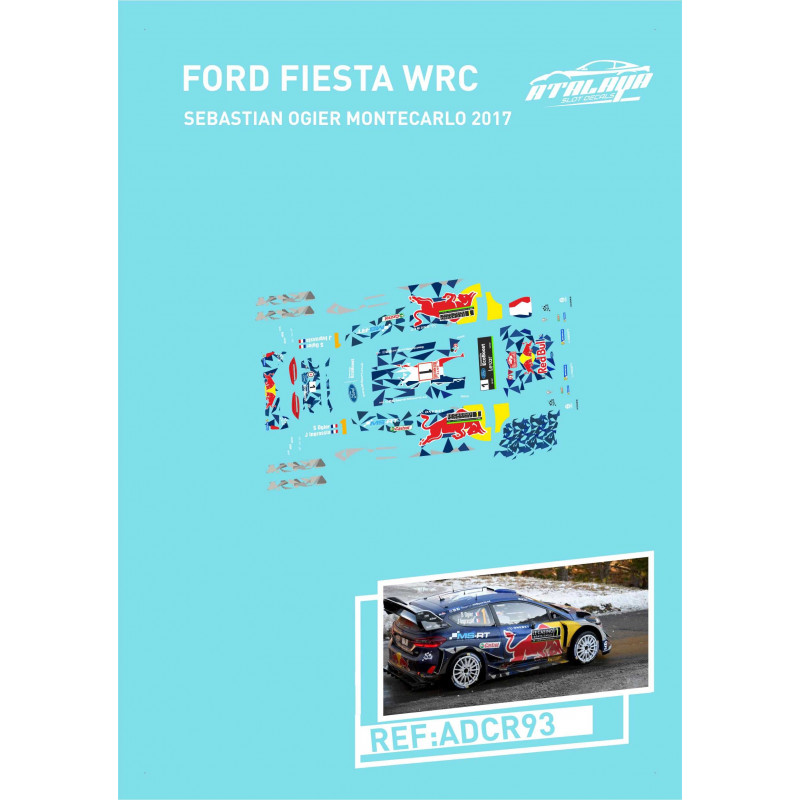 FORD FIESTA WRC OGIER MONTECARLO 2017